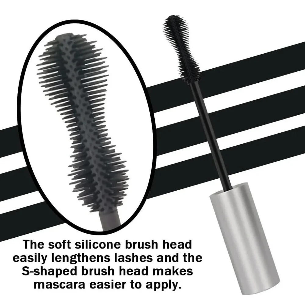 3 Different Classic Everyday Mascaras, Volume and Length‎ Long & Big - Black